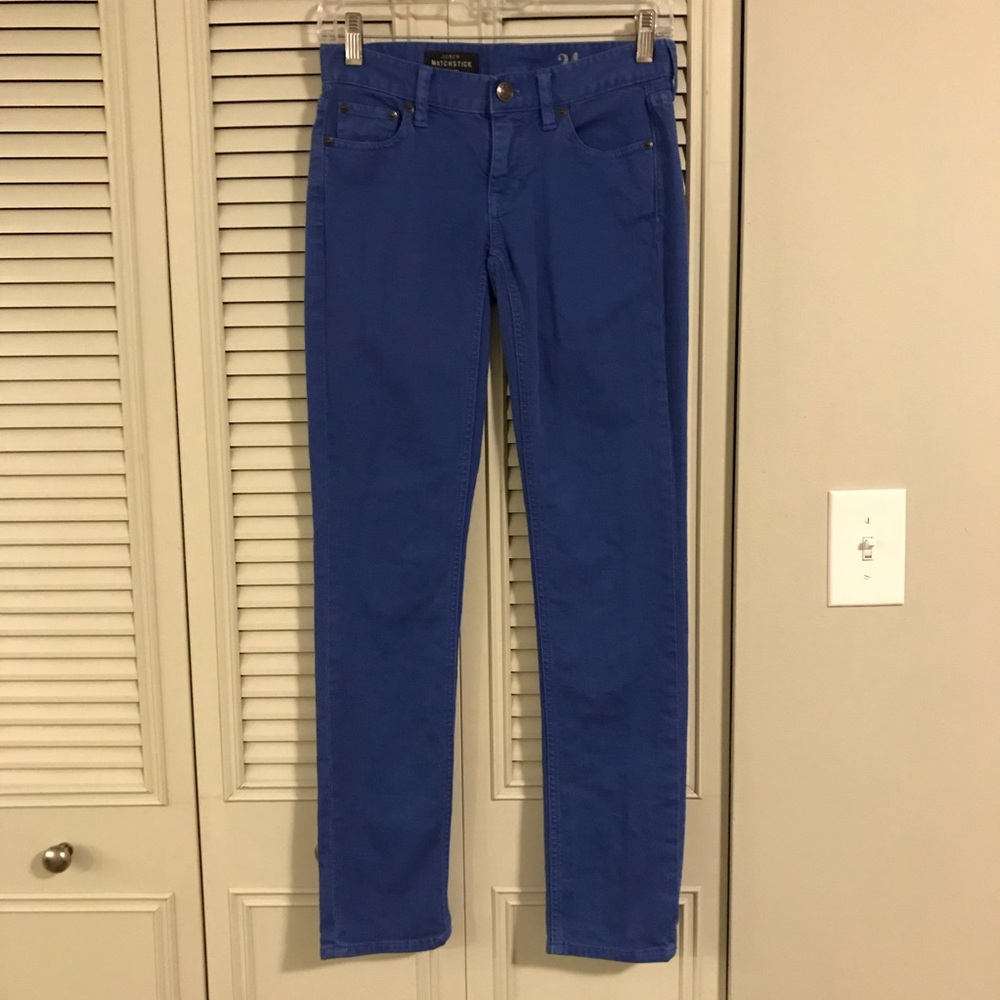 J Crew Matchstick Jeans